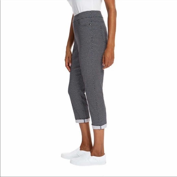 Mario Serrani Roll Cuff Capri Women Size:S - Picture 4 of 5